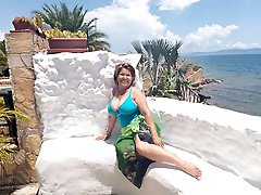 Visiting the beach