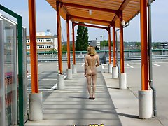 My mature partner reveals herself - a hint of open-air exhibitionism