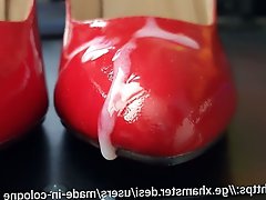 A village woman gets intimate with a vendor of bras.