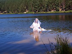 Lory with two fingers in her vagina