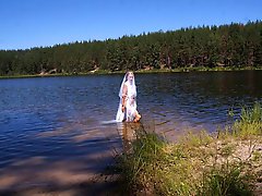 I am still not satisfied and I keep on staring at her because she is so beautiful.