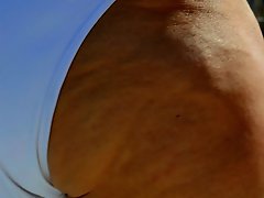 Mademoiselle is masturbating