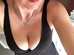 Pervert mature females are posing almost undressed