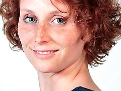 Mature GF looks excited